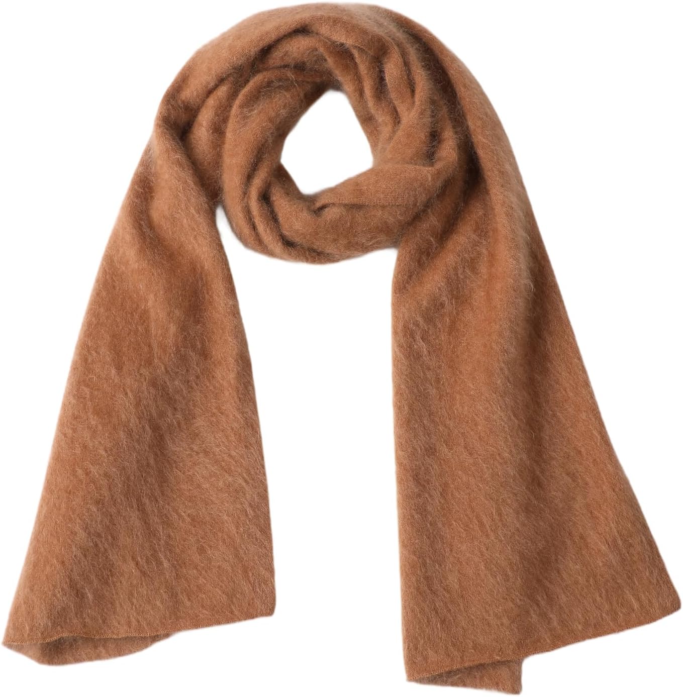 EURKEA Women's 100% Pure Brushed Cashmere Scarf, Soft Warm Lightweight Winter Wrap, Multiple Colors - Image 3
