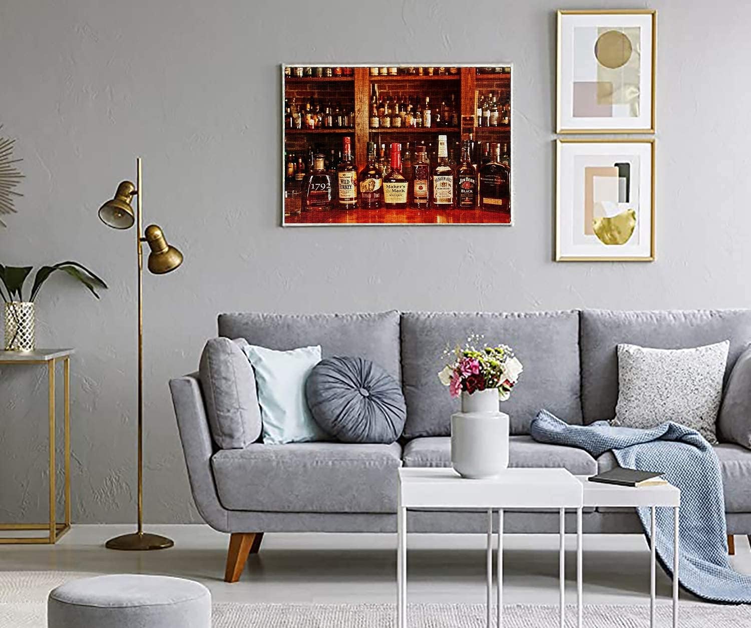 Adult Puzzles, Whiskey Puzzles for Adults - 1000 Piece Jigsaw