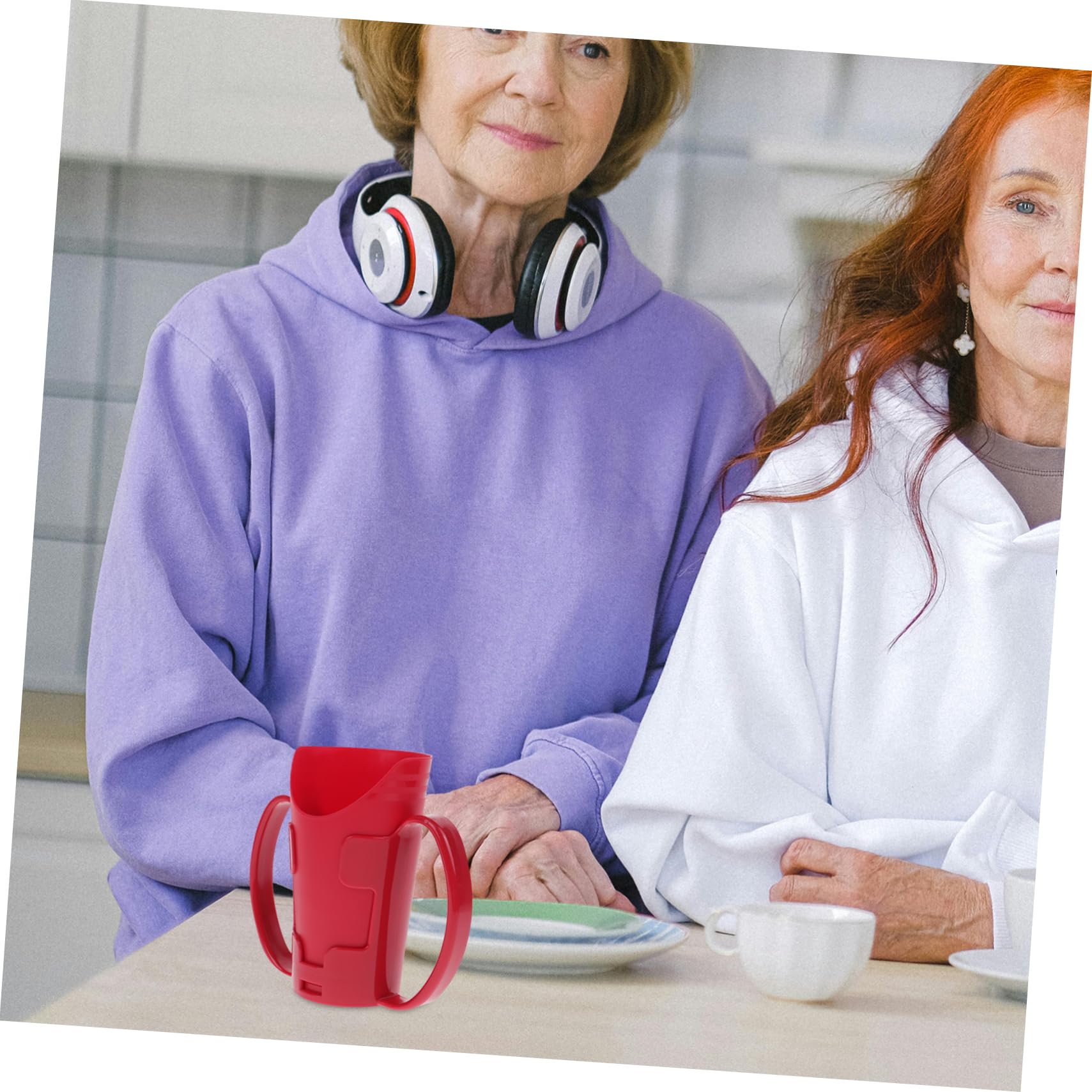 KOMBIUDA 3piezas Copa De Alimentación Líquida Para Ancianos Vaso De Agua Para Pacientes Encamados Taza De Cuidado Para Dietas Líquidas Diseño Ergonómico y Fácil Manejo