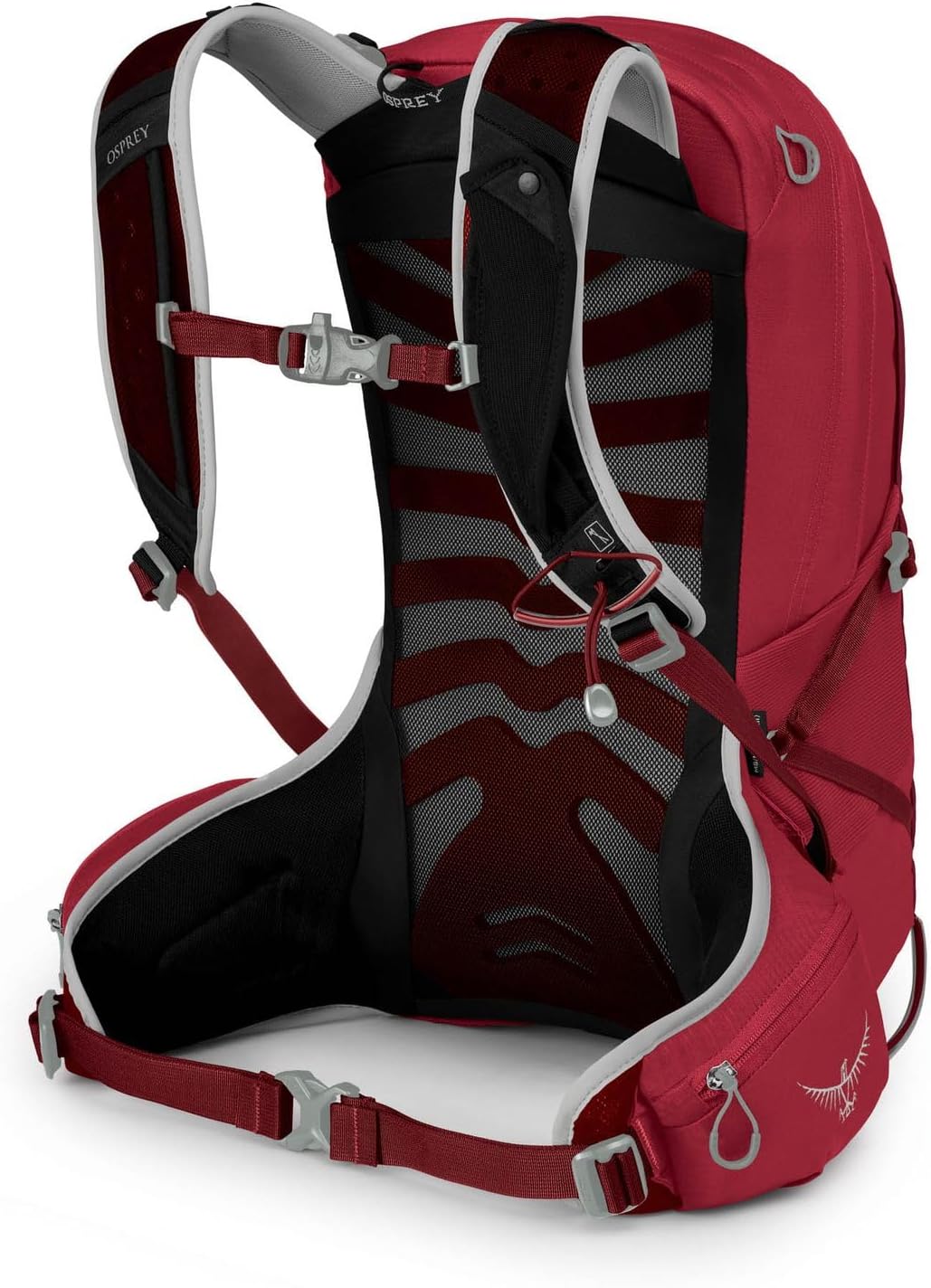 Osprey Talon 11L Men's Hiking Backpack with Hipbelt, Cosmic Red, S/M