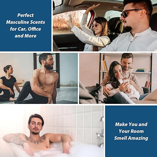 Miniatura 6 de Aceite aromático, encantador juego de aceite difusor para hombre, para el hogar, aroma de fabricación de jabón y velas, aceites esenciales de