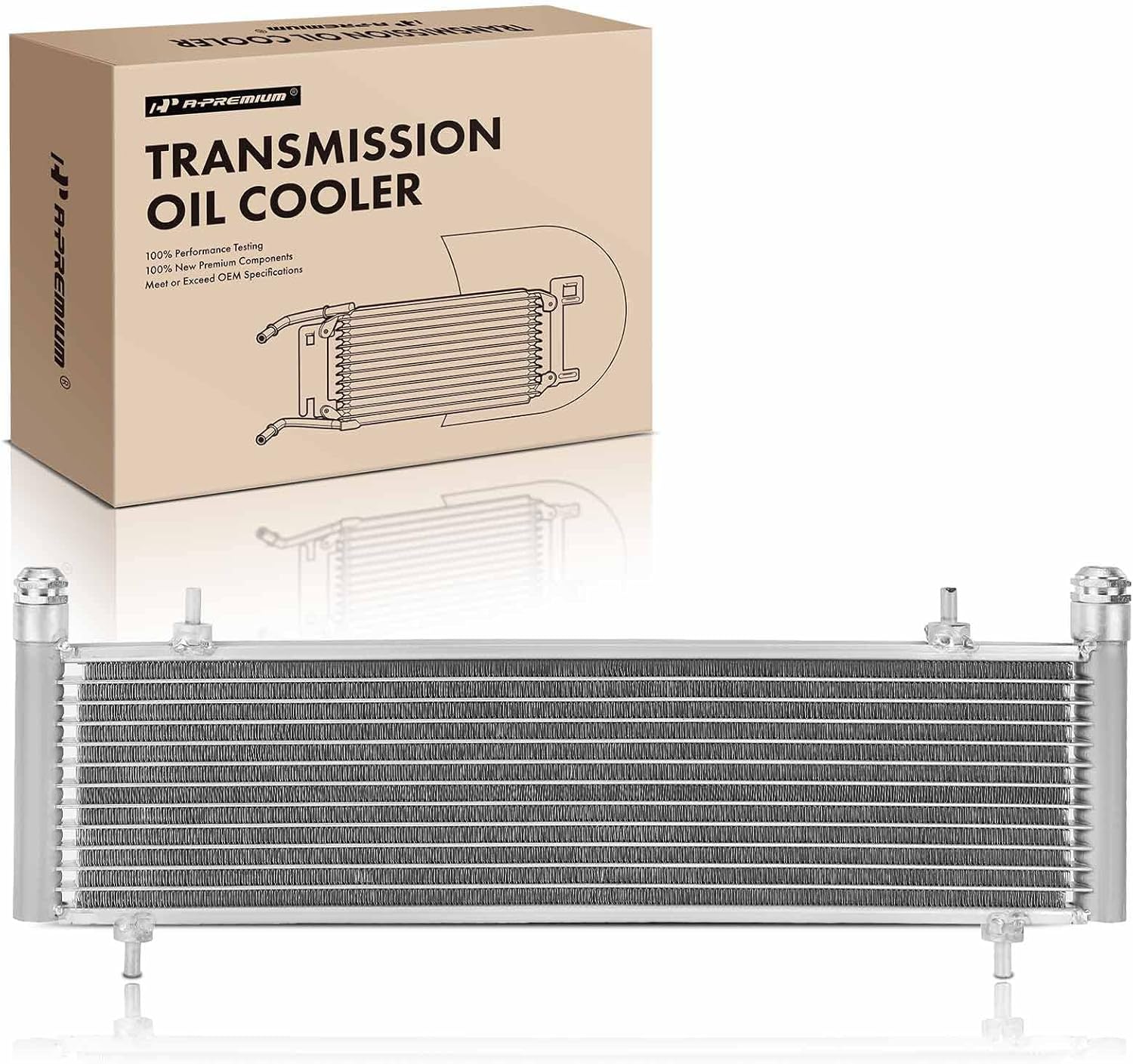 A-Premium Transmission Oil Cooler Compatible with Ford Edge 2007-2010 & MKX 2007-2010, 3.5L