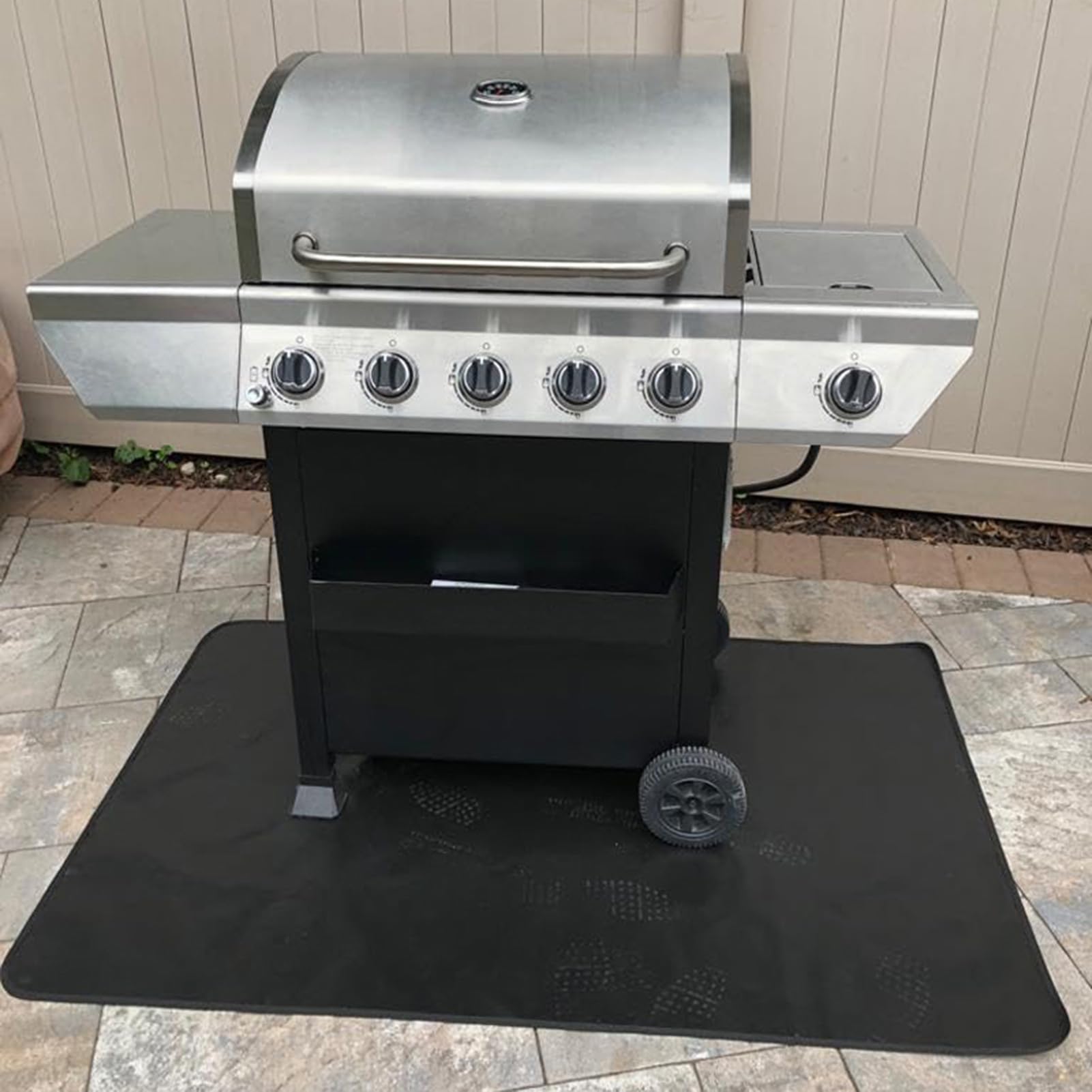 Tappetino Resistente Al Fuoco Coperta Portatile Da Campeggio | Tappeti Per Braciere Da Mettere Sotto Per Prato Terrazza Giardino Falò Barbecue Cucina All'aperto Tenda Esterna