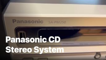 Amazon.com: Panasonic CD Stereo System USB Memory / Bluetooth