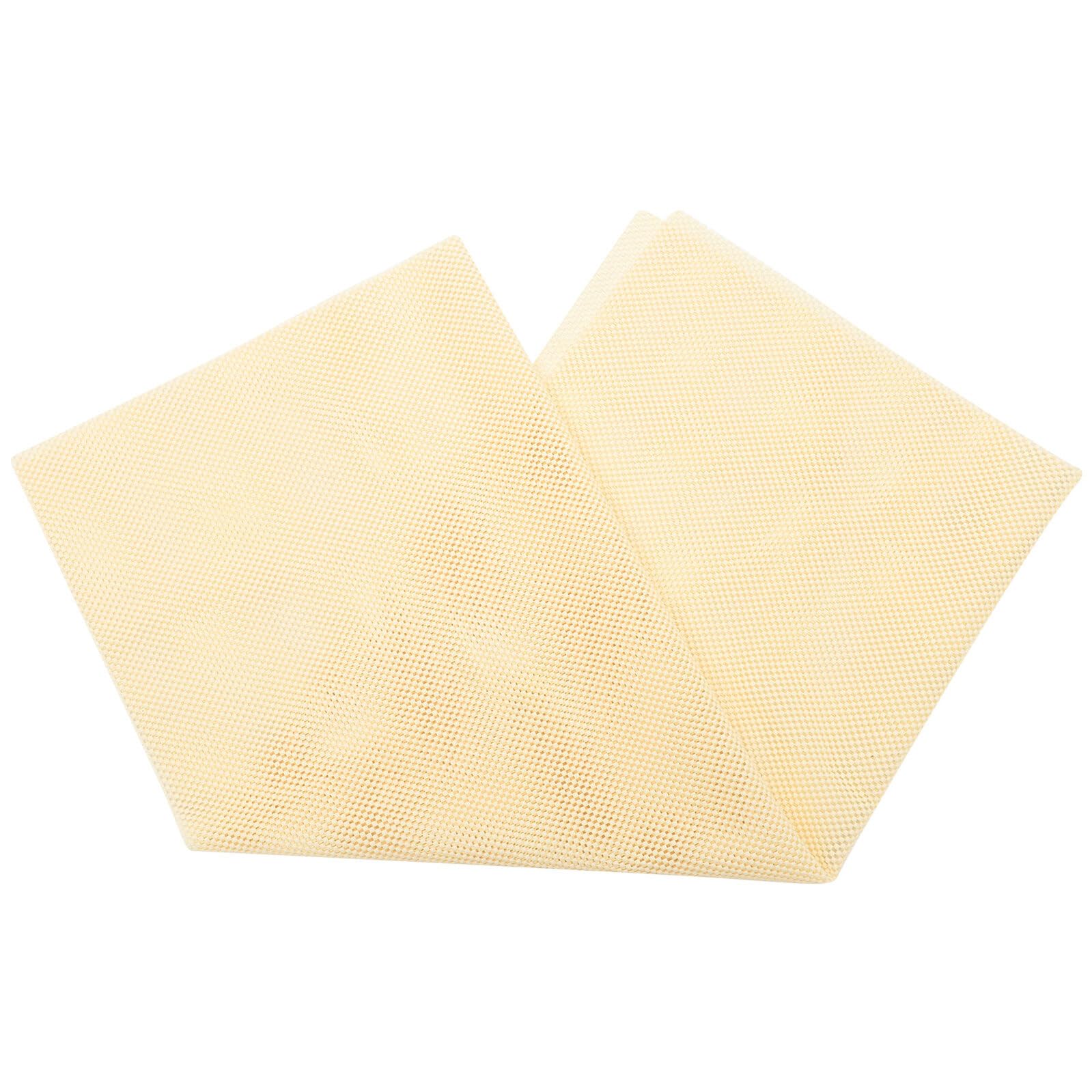 Coussin antidérapant beige tapis matelas épais pour fixer sommier et chaise