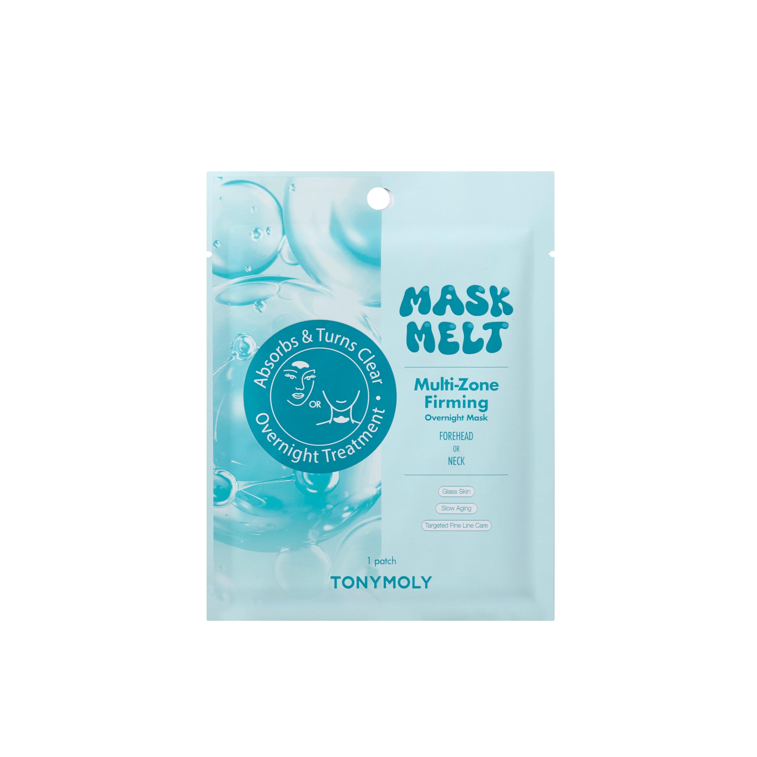 Amazon.com: TONYMOLY Mask Melt Collagen Neck & Forehead Patches