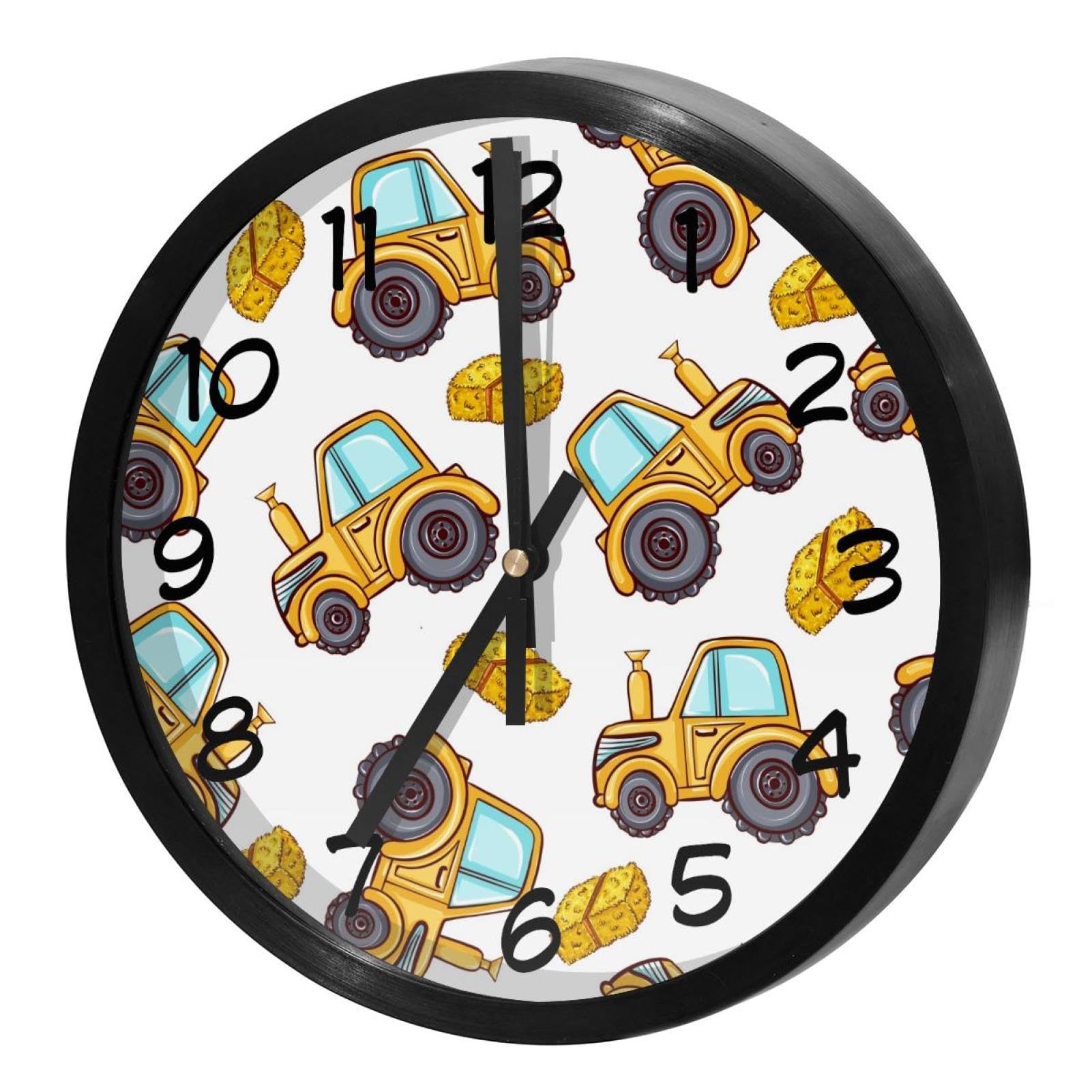 Horloge murale silencieuse sans tic-tac pour éliminer les bruits gênants au bureau