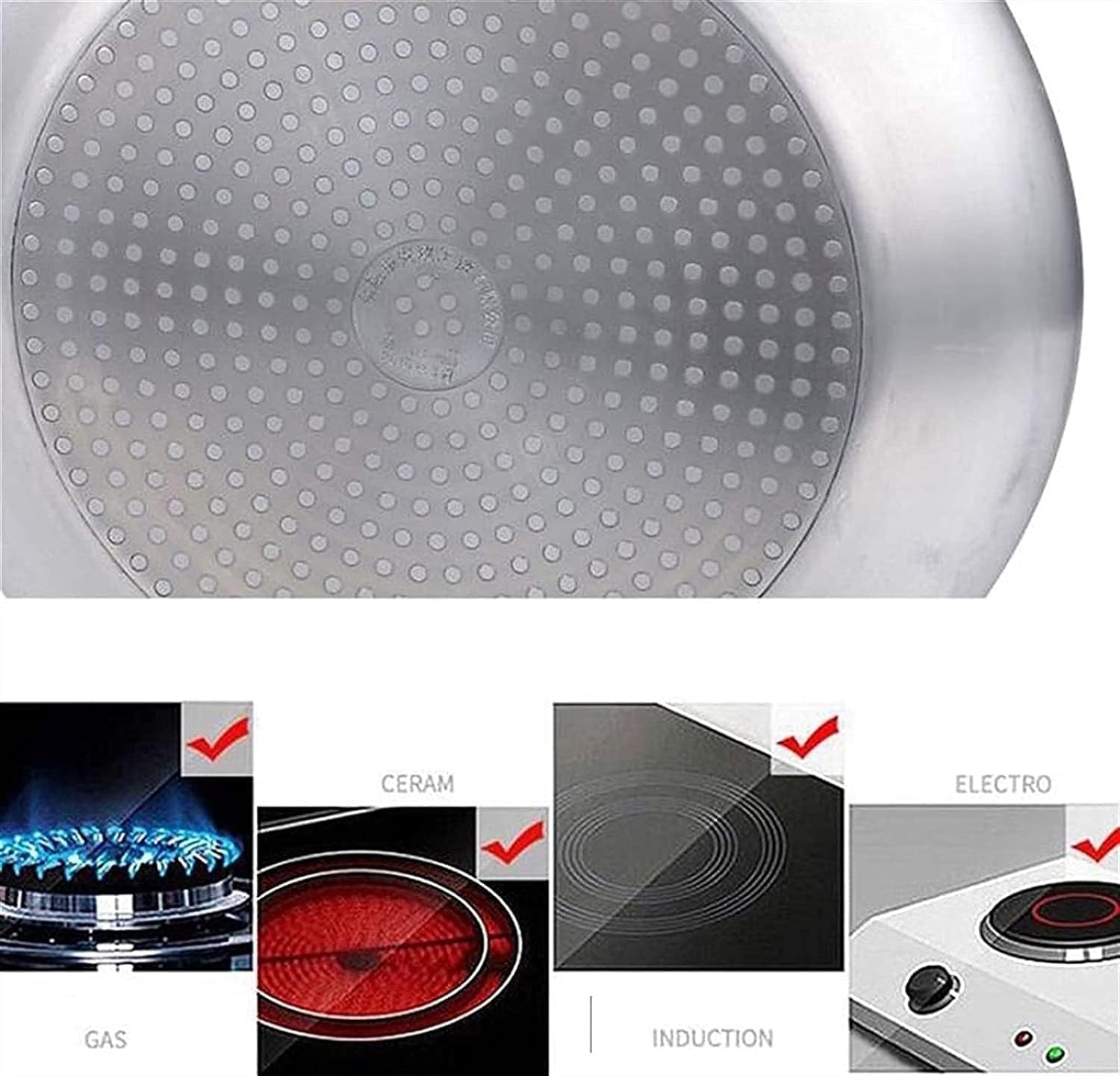 Explosion-Proof High Pressure Cooker,Household Large Capacity Aluminum Alloy High Pressure Cooking Pot Suitable for Induction Cooker Gas,Silver-70L