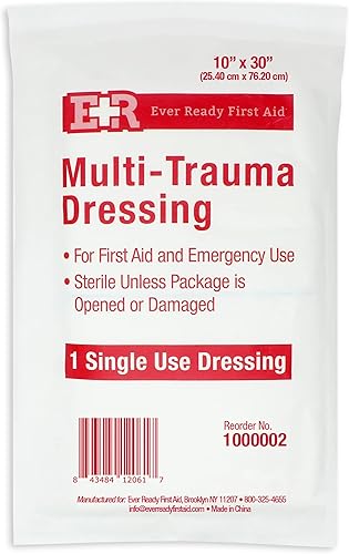 Ever Ready First Aid Apósito multitrauma 10"x30" 1 unidad
