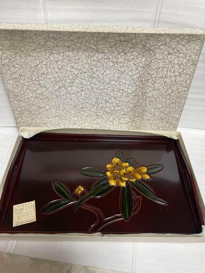 お盆 大型 東大寺 二月堂 日之丸盆 42cm お盆 大型 東大寺 二月堂 日之丸盆 42cm <0324z食器> 東大寺 日の丸盆