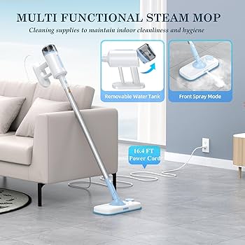 【na.e】 Smooth Reversible All-in-one Amazon.com - Steam Mop with Detachable Handheld Steamer