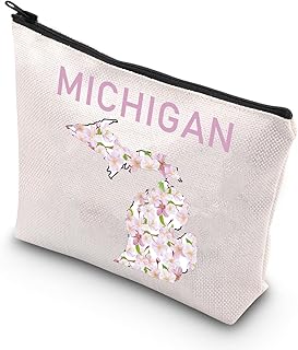 BDPWSS Bolsa de maquillaje de Michigan, regal...
