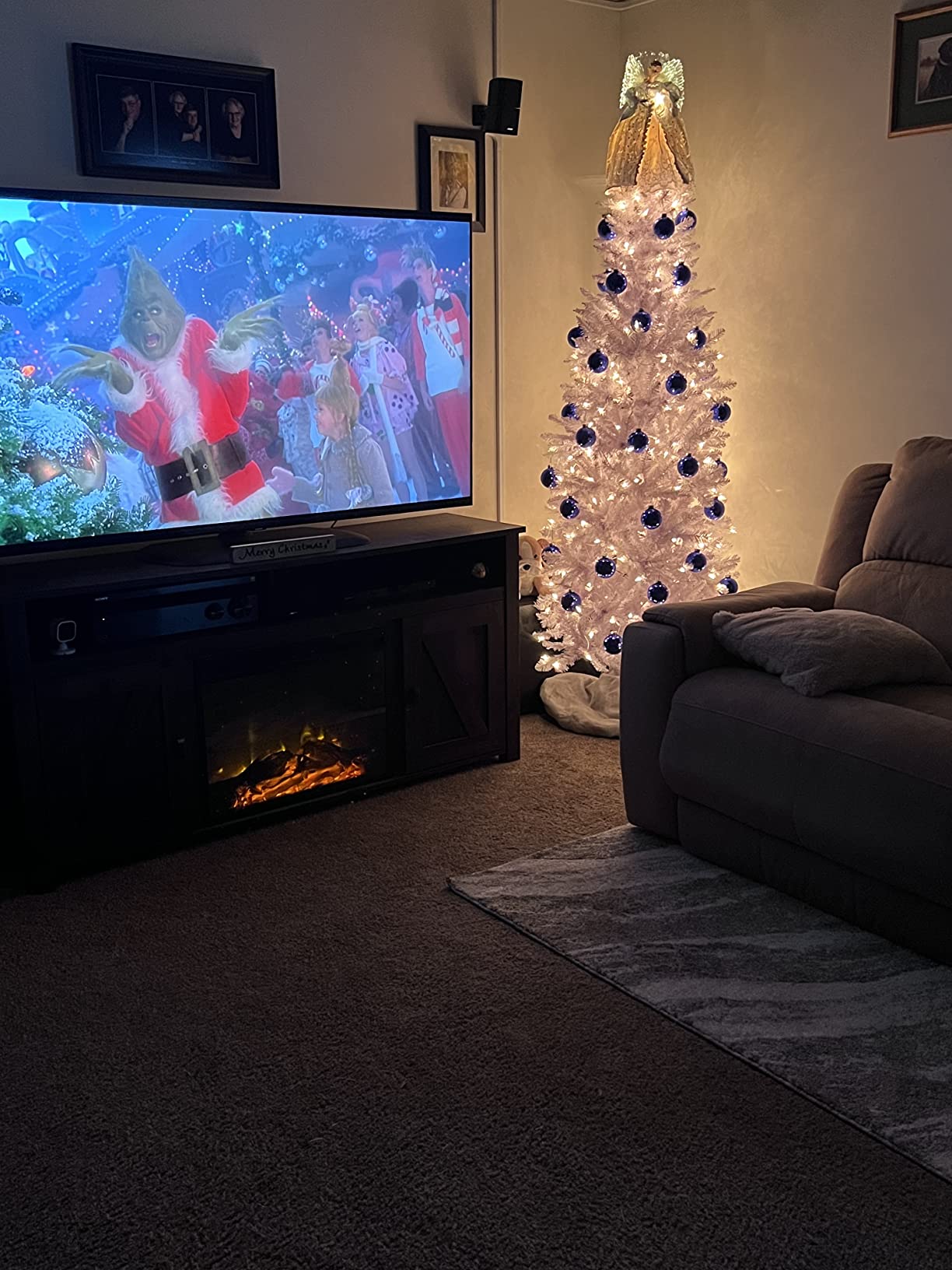 23/mo Finance HOMAKER 7ft White Christmas Tree, Fraser Fir Pencil