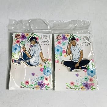 【テニスの王子様】忍足侑士　アクスタ&モーテルキーホルダー　バラ○ TPRB_-