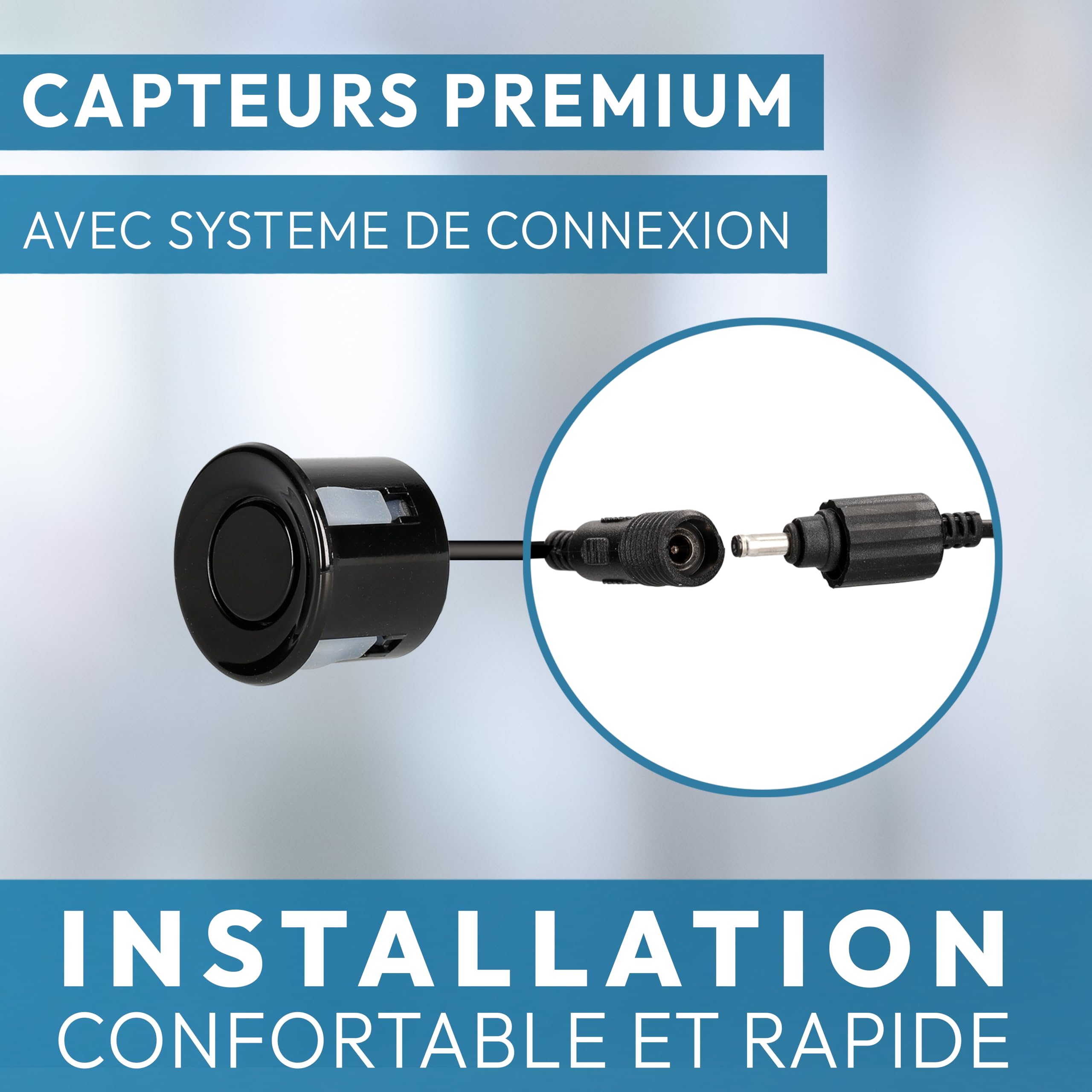 Vega R4S Aider Système Parking avec écran Couleur et Beeper intégré/Comprend 4 capteurs de Couleurs et Motifs Assortis