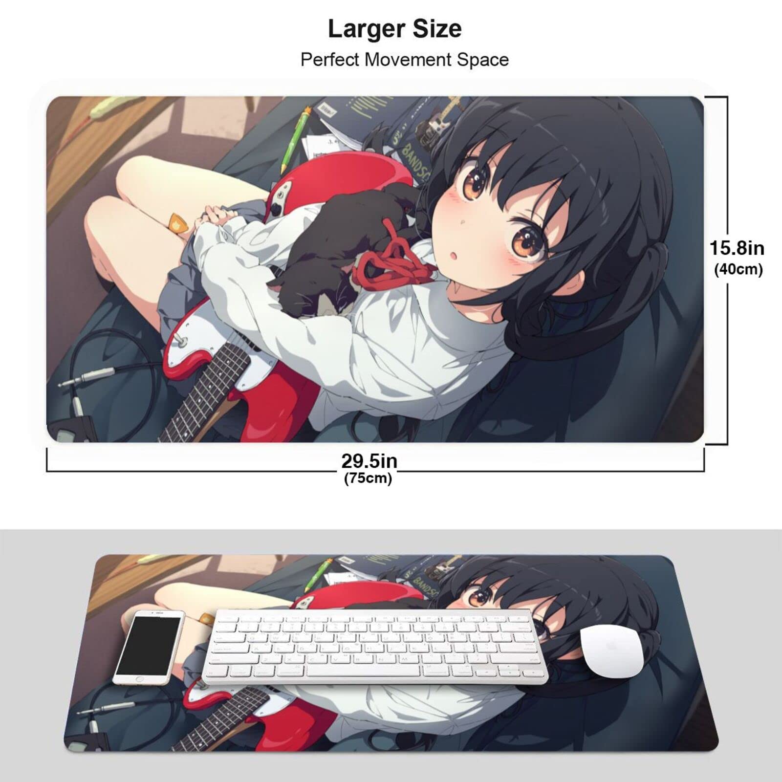 Amazon.co.jp：マウスパッド アニメ 中野梓 あずにゃん けいおん