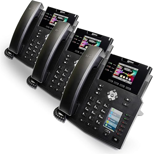 XBLUE Cloud Phone System Pack con teléfonos IP y (6) meses de servicio telefónico XBLUE Cloud VoIP con asistente automático, correo de voz a correo