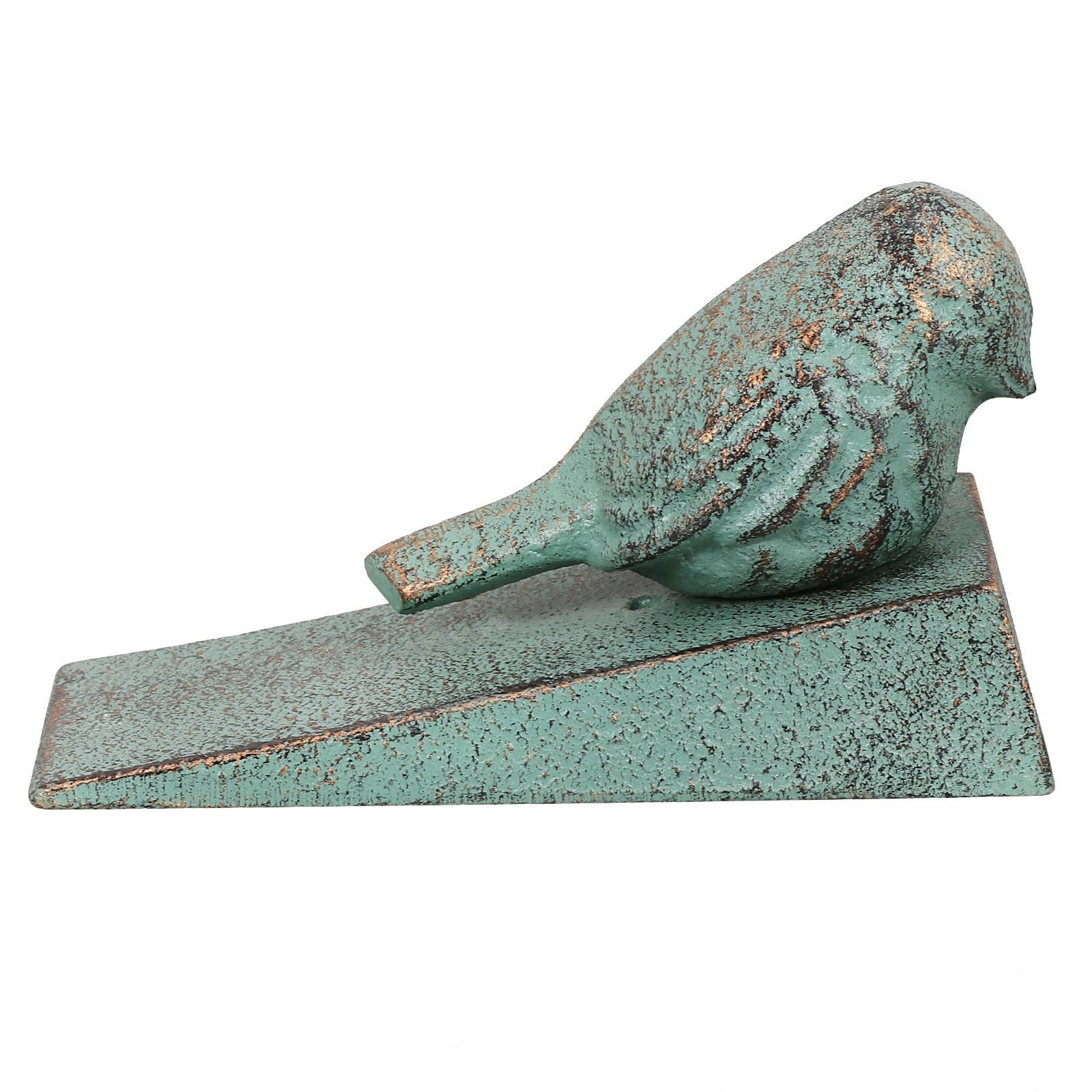 Cale de porte oiseau fonte d'art authentique décorative et durable