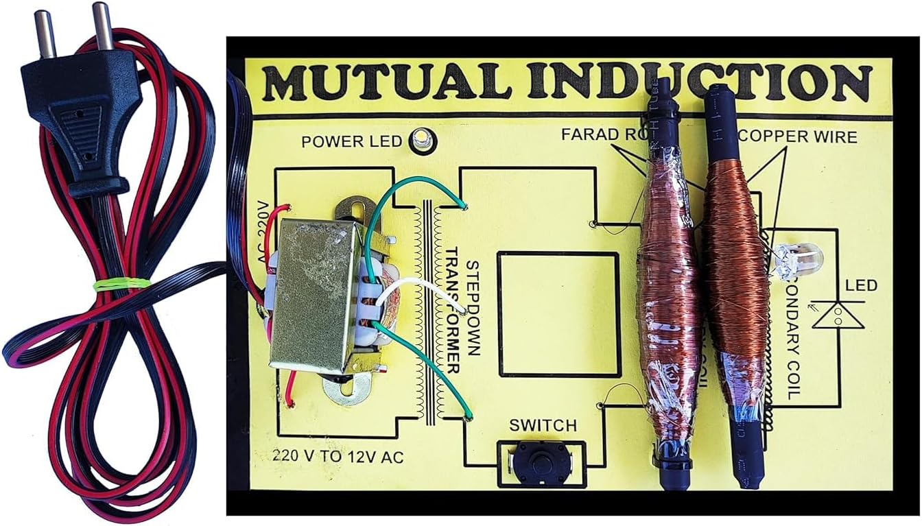 Eduscope Mutual Induction for School and College Experiment Physics Project and Working Model