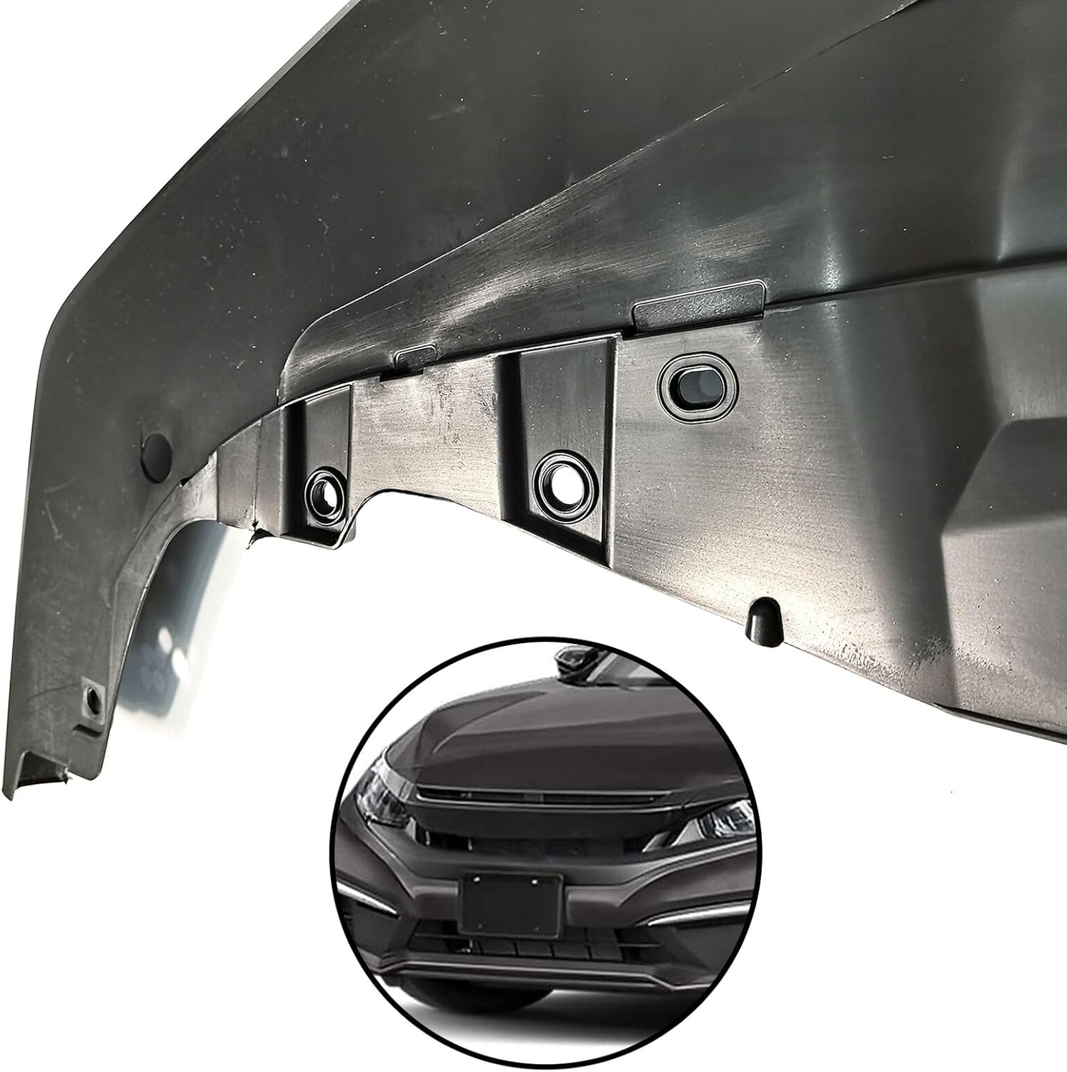 Bewild Front Lower Bumper Face Bar Grilles For 2017-2021 Honda Civic 71102TGGA50 HO1036129