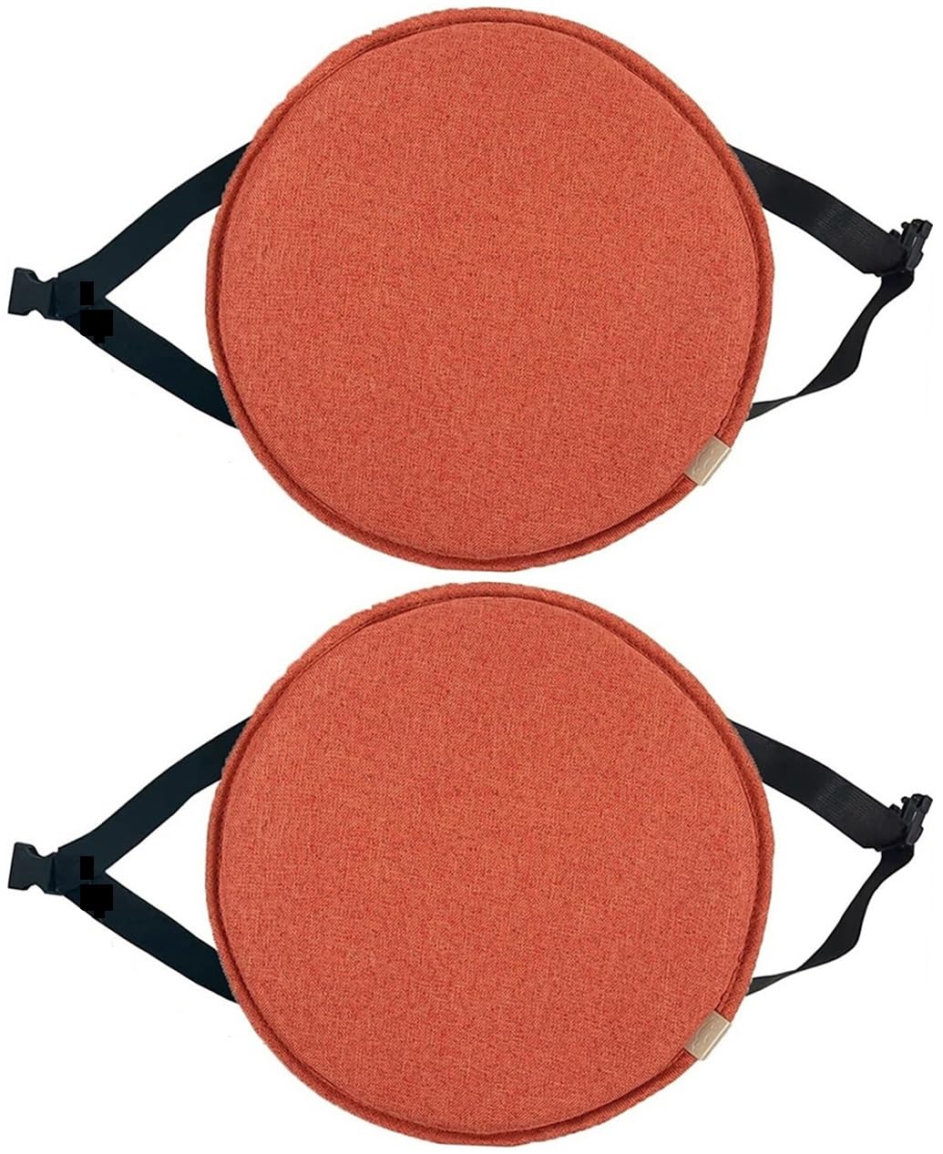 2/4 Pack Round Chair Cushion,Round High Stool Chair Pads With Ties Round Seat Cushion Anti-Slip Stool Pad For Stools Kitchen Chairs 30cm/33cm/35cm/40cm ( Color : Color 7 , Size : 30cm(pack of 2) )