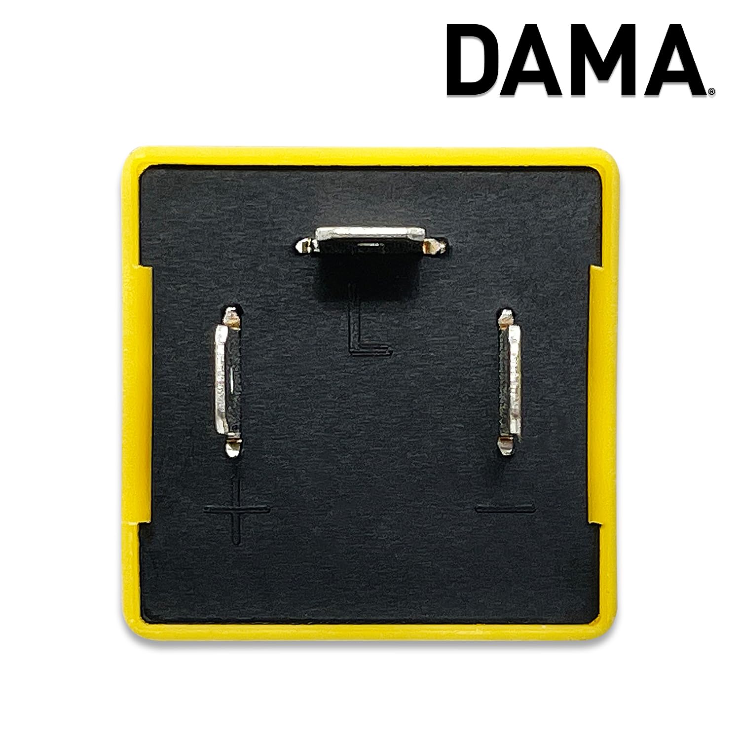 DAMA CF13 (EP34) KT600 3 Pin 12V 0.02A-20A 150W Speed Adjustable LED Flasher Relay for LED Turn Signal Bulbs Hyper Flash Repairs | Pack of (5)