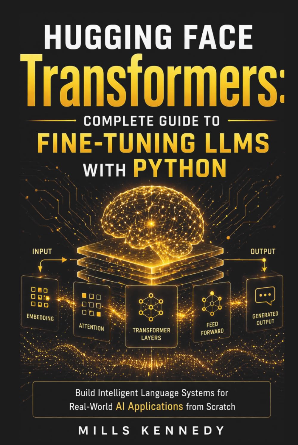 HUGGING FACE TRANSFORMERS: COMPLETE GUIDE TO FINE-TUNING LLMS WITH PYTHON: BUILD INTELLIGENT LANGUAGE SYSTEMS FOR REAL-WORLD AI APPLICATIONS FROM SCRATCH