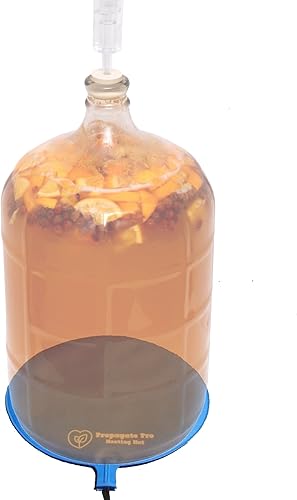Miniatura 20 de Almohadilla de calor para elaboración y fermentación de cerveza casera y fermentación de vino de 120 VCA 12 o 25 vatios: seguro para fermentadores