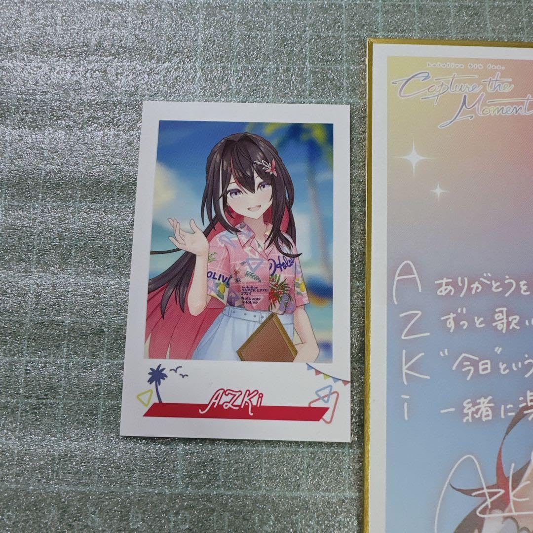 AZKi ホロライブ　expo エキスポ 5th fes チェキ風カード Amazon.co.jp: AZKi ホロ ライブSUPER EXPO 5th fes チェキ風