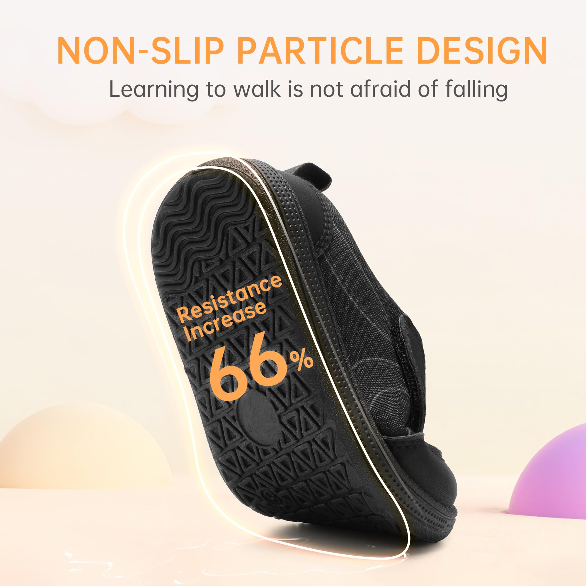 STQ KIDS Barefoot Niñas Zapatillas Deportivas Niño Clásicas Calzado Respetuoso Bebe Primeros Pasos Moda Non-Slip Descalzo con Caída Cero al Aire Libre para Mejor Regalo