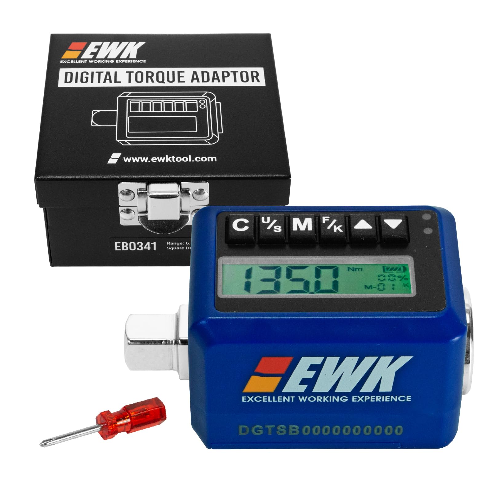 [TAKU]ページ EWK 3/8-inch Drive Digital Torque Adapter 5-100 ft-lbs (6.8-135 Nm