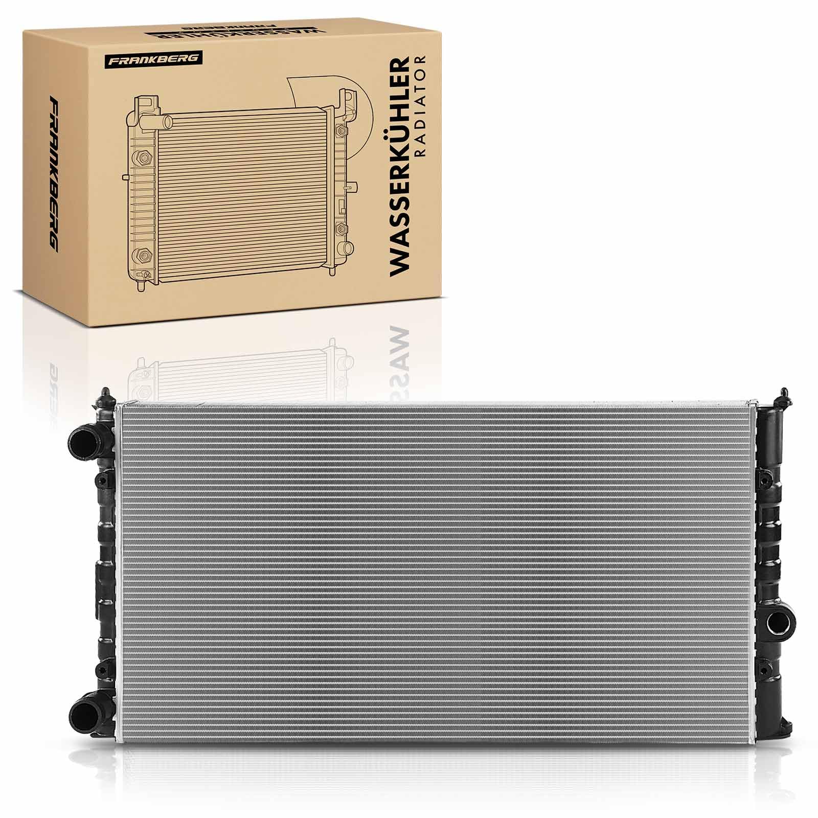 Frankberg Radiador enfriador de agua enfriador de motor 1H0121253D