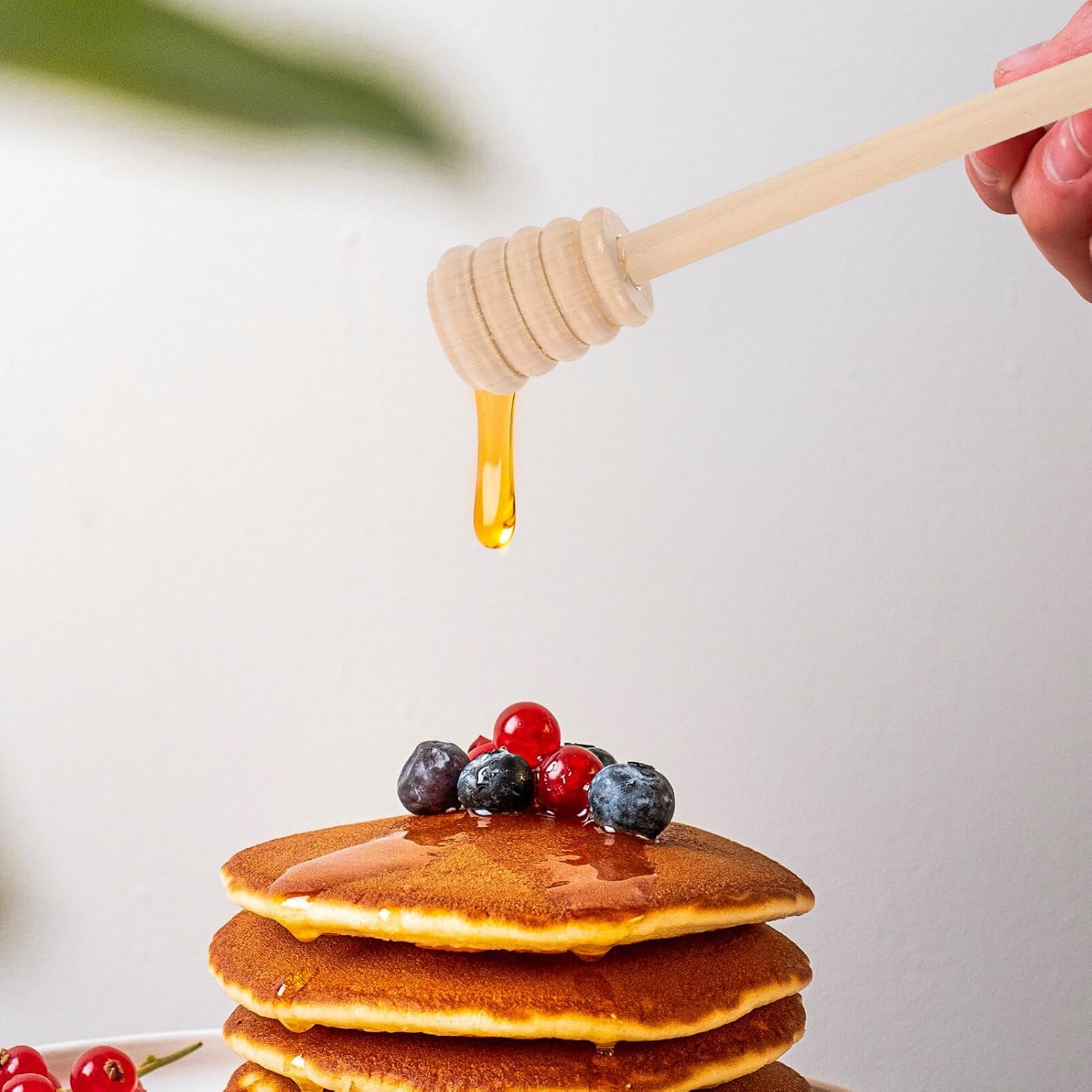 12pcs Wooden Honey Dipper Sticks for Honey Jar Xmas, Tea Cafe Serving image 4