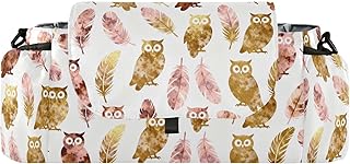 KLL Rose Gold Owl organizer double stroller stroller drink caddy purse accesorios para carro de ni?os para frio
