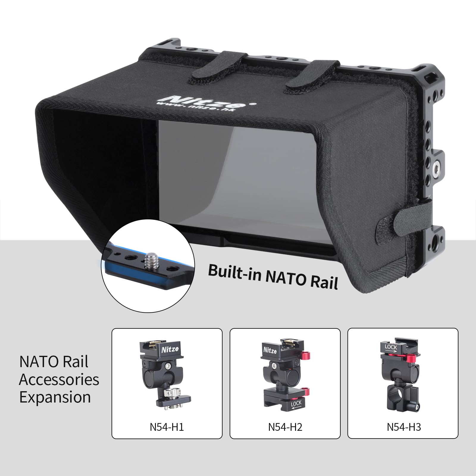 Amazon.com : Nitze Cage for Feelworld LUT5 5.5