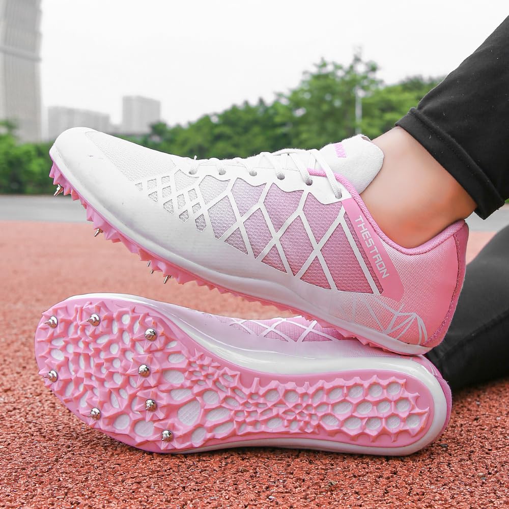Herren Damen Jungen Mädchen Spikes Leichtathletik Racing Laufschuhe Leichtathletik Leichtathletik Leichtathletik Sneaker
