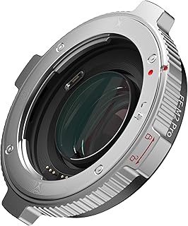 VILTROX EF-M2 Pro レンズマウント 変換 アダプター オートフォーカス 0.71X 減速 スピードブースター セキュリティロック付きCanon EF マウントレンズ と マイクロフォーサーズ (Micro 4/3) カメラ に対応 GH4 GH5 GH5S GF6 GX85 GX7 オリンパス E-M5 E-M10 E-PL5
