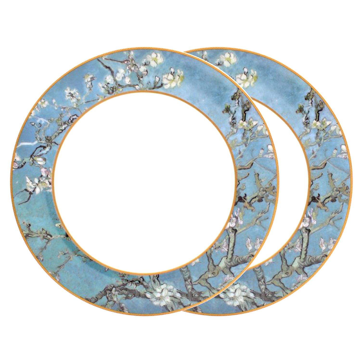 The Leonardo Collection Van Gogh's Almond Blossom Dinner Plates, Set of 2