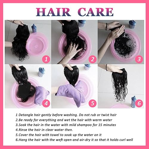 Miniatura 10 de VIOLET 3 paquetes de cabello brasileño Funmi de cabello rizado en espiral, tejido corto rizado 9A, 100% sin procesar, extensiones de cabello humano