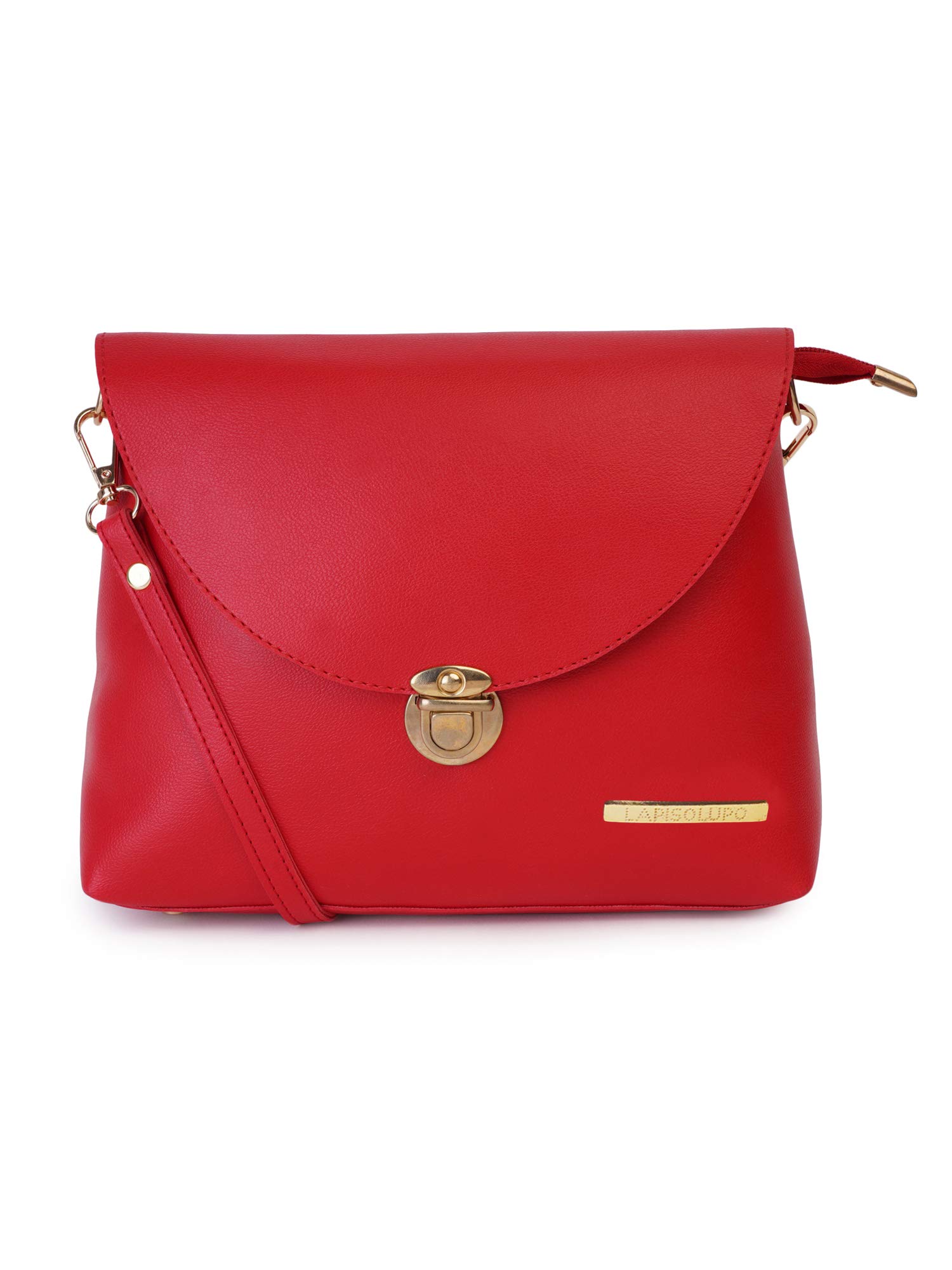 LAPIS O LUPO Womens Sling Bag (LLSL0067RD Red) (B08NX6J9Y3) Amazon Price History, Amazon Price Tracker
