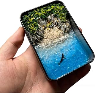 Aimery Ocean and Beach DIY Craft Kit in a Box Miniature Landscape | Mini Beach Craft Kit in a Box, Ocean Diorama Set(Style 11)