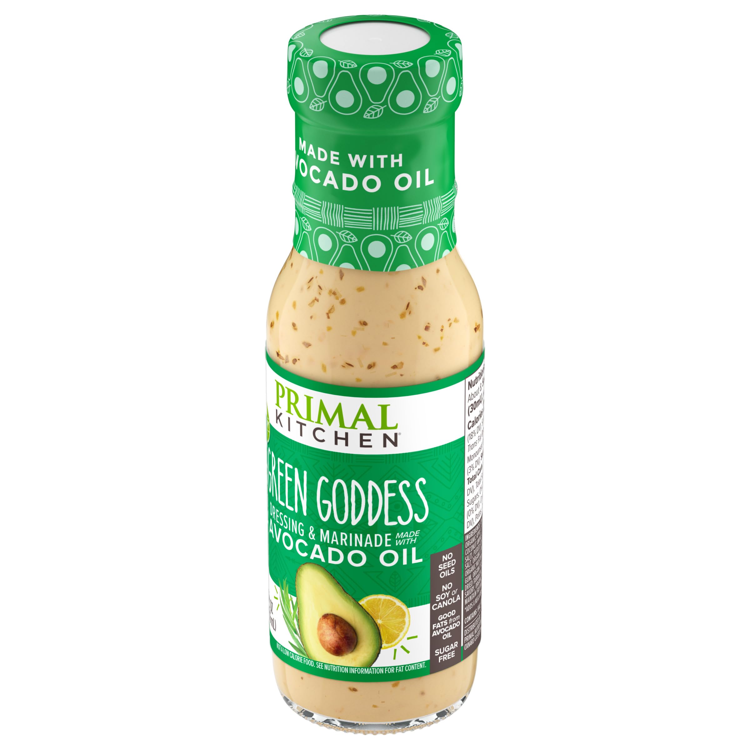 Primal Kitchen Preparación y adobo verdes de la diosa 8 onzas