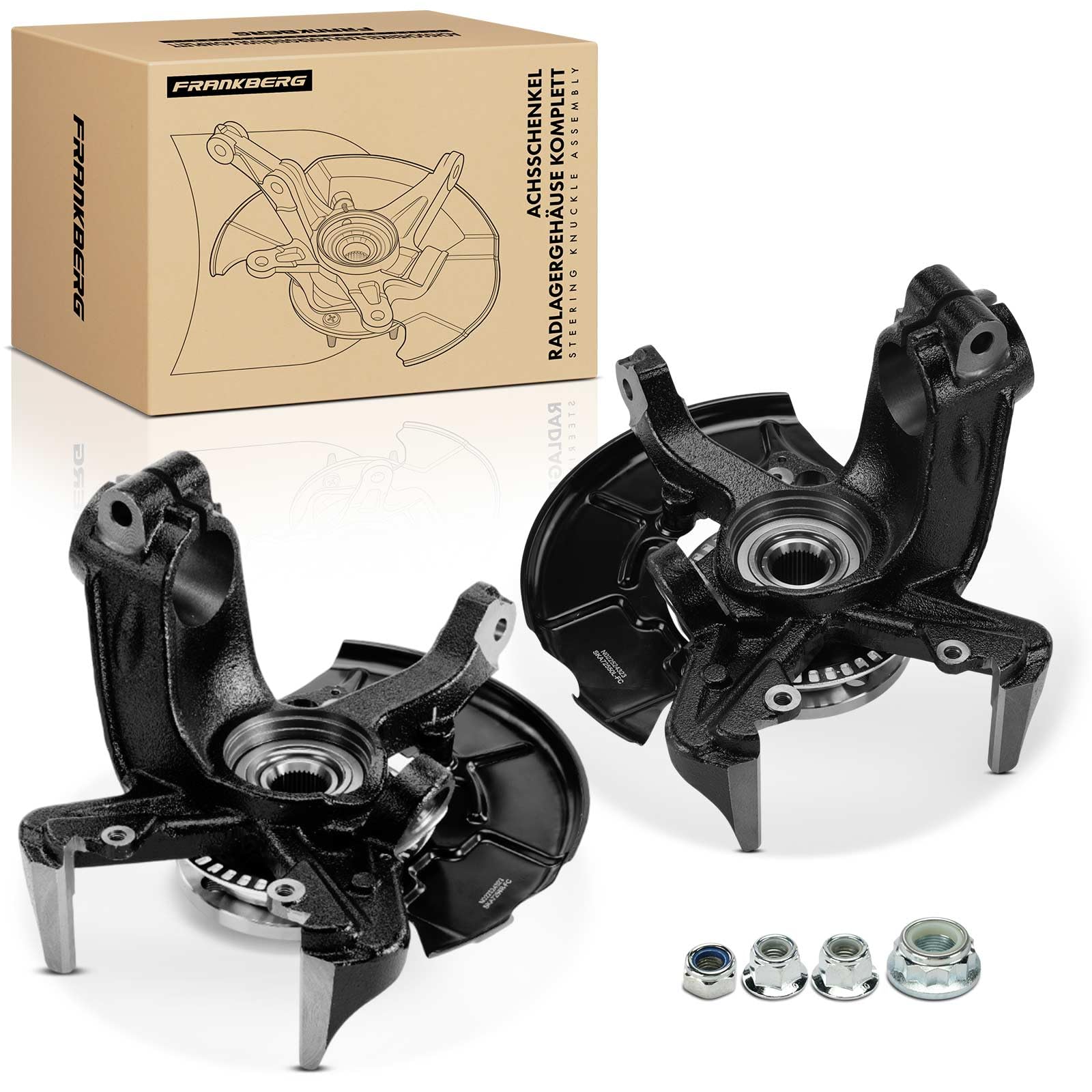 Fusée d'essieu suspension de roue avant robuste pour Leon 1M1 et Octavia 1U5 - 7