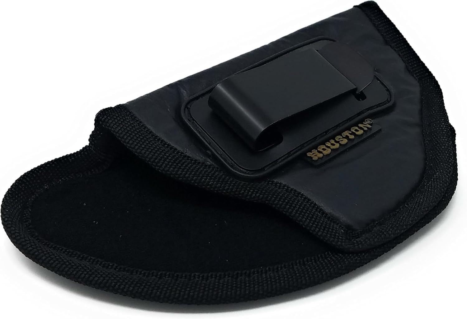Houston Gun Holsters for Small .380 Pistols – ECO Leather IWB Concealed Carry Holster for P3AT Sig P238 S&W Bodyguard Ruger LCP Kahr P380 Beretta Pico – Inside Waistband Fit with Metal Clip