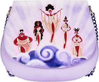 Loungefly DISNEY HERCULES MUSES CLOUDS CROSS BODY BAG