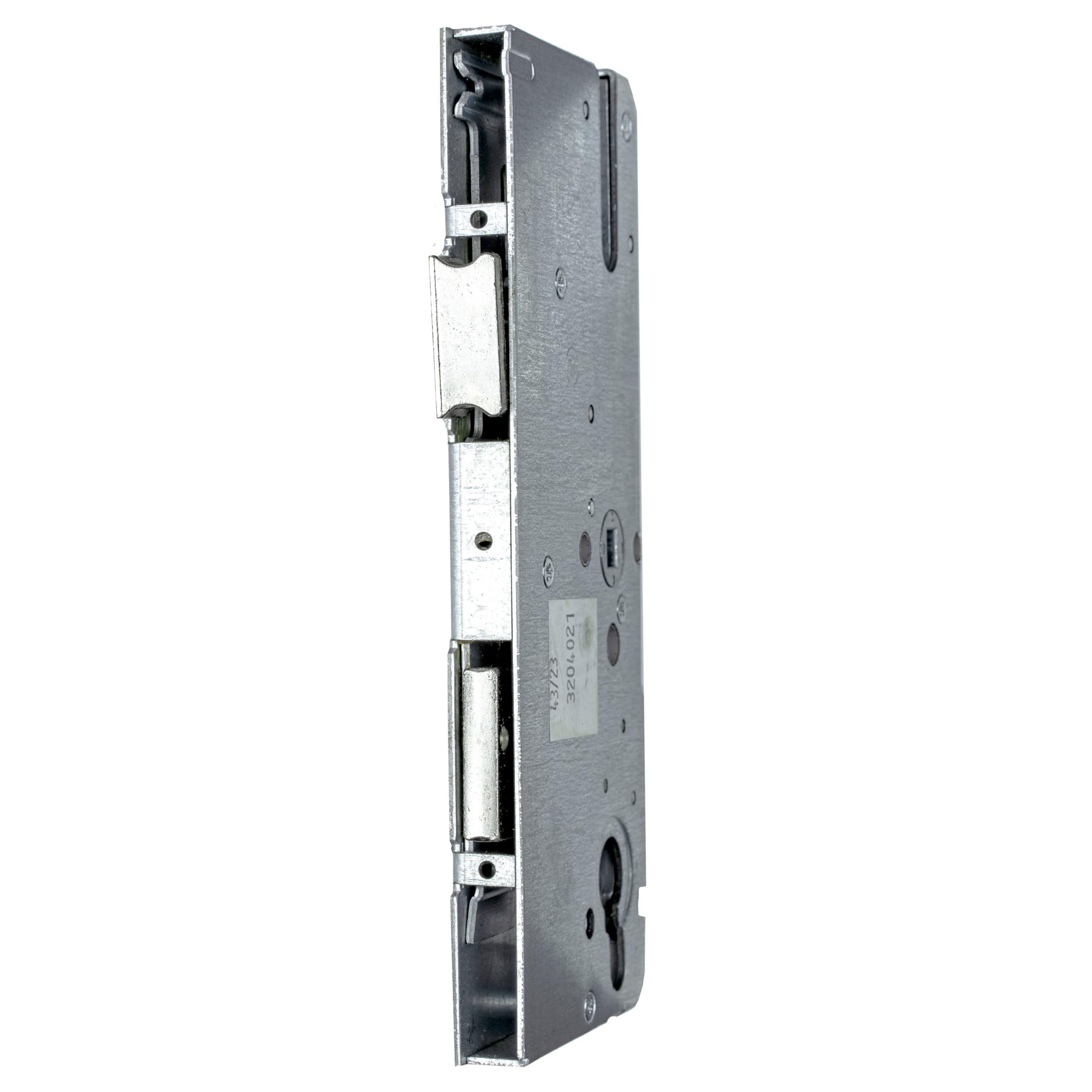 Serrure de réparation KFV 8072 | Serrure à mortaiser pour rénovation, pour verrouillages multipoints - Boîtier de serrure pour réparation ou remise en état | Entraxe 72 mm, profondeur du carré 65 mm