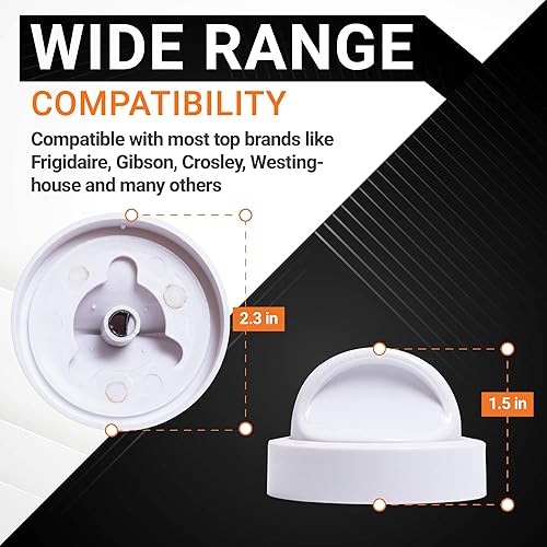 Miniatura 2 de BlueStars - Repuesto de interruptor de perilla de temporizador de secadora ultra duradero 131873500 Compatible con secadores Frigidaire Reemplaza