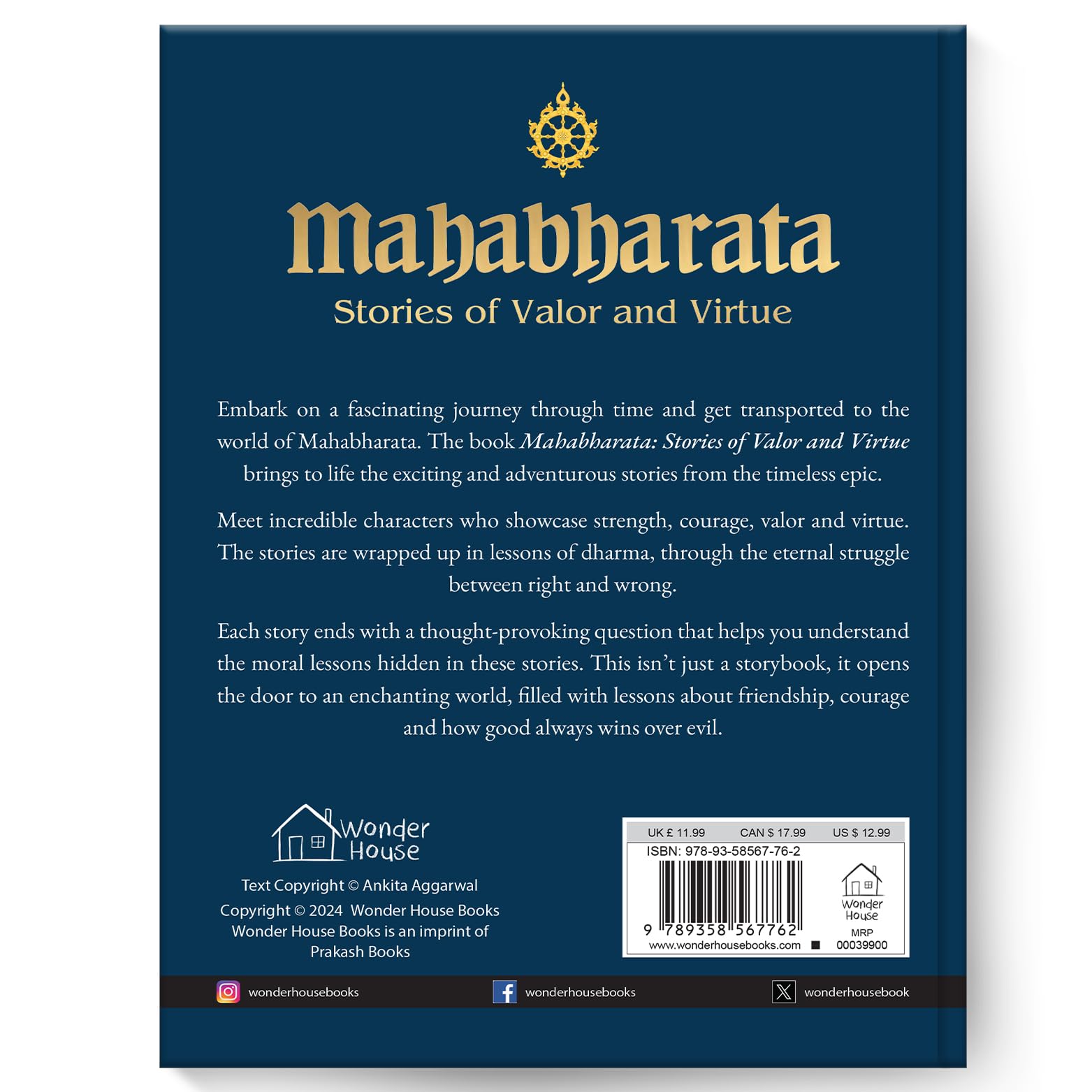 Mahabharata: Stories of Valor and Virtue: Illustrated Indian Mythology Tales for Children - Image 2