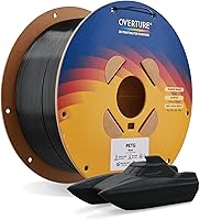 Vista 16 de Filamento de impresora 3D Overture PETG de 0.069 pulgadas con superficie de construcción 3D, bobina de 2.2 libras, precisión dimensional +/- 0.002