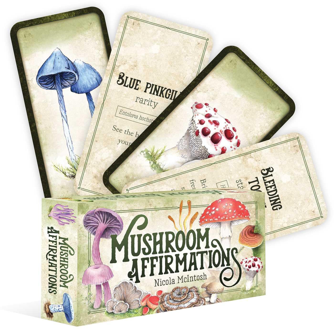 Mushroom Affirmations by Nicola McIntosh 9781923009011